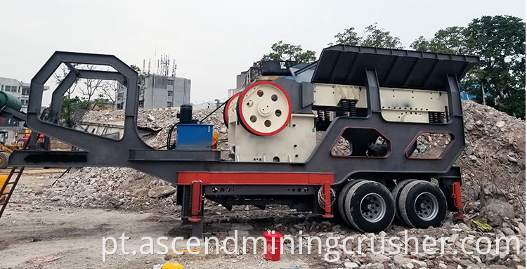 Mobile Diesel Crusher Plant 1